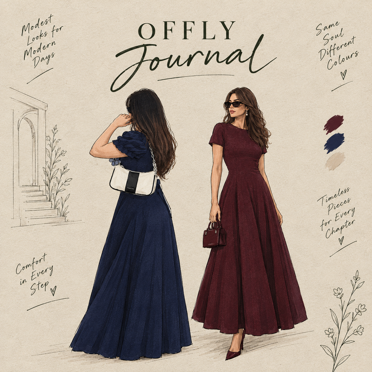 Red Check Ruffle Maxi Dress Styling Guide