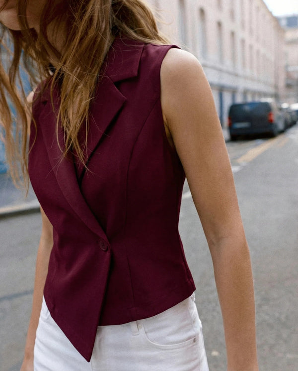 Margaux Wine Tailored Vest