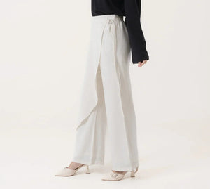 White Wrap Pant