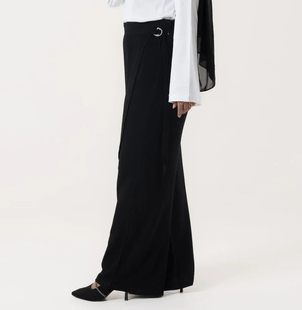 Black Wrap Pant