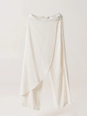 White Wrap Pant