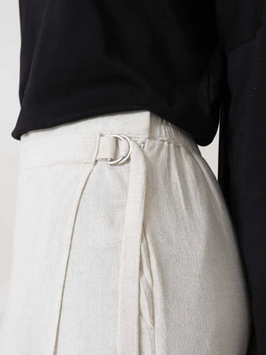 White Wrap Pant