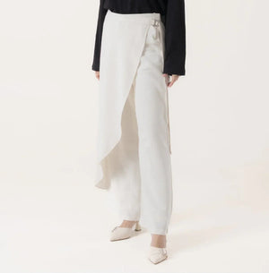 White Wrap Pant